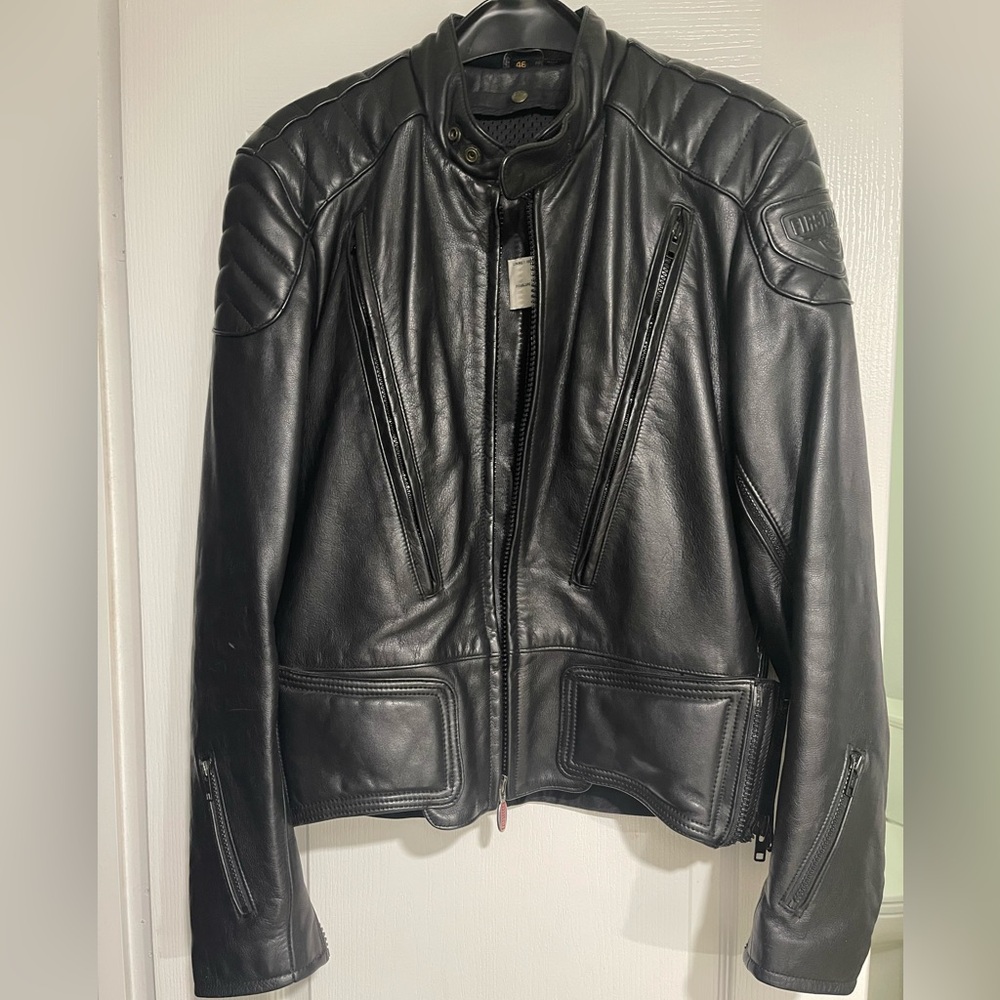 FIRSTGEAR BY hein gericke LEATHER JACKET SIZE 46